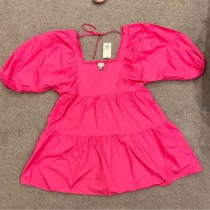 A new day Puff Sleeve Mini Dress